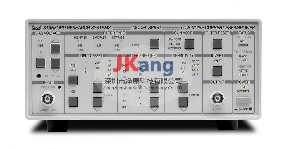 SR570前置放大器,低噪聲電流前置放大器SR570