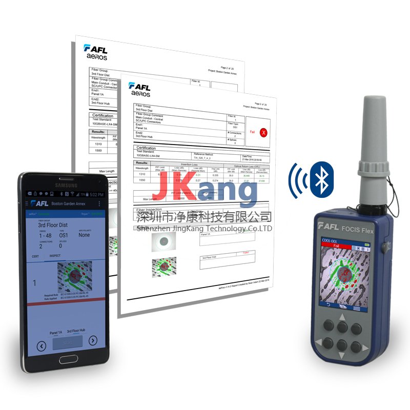 AFL FOCIS Flex光纖連接器檢查系統(tǒng),FOCIS Flex光纖檢測(cè)儀,FOCIS Flex連接器分析儀